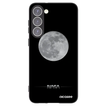 Picasee silikonski črni ovitek za Samsung Galaxy S23+ 5G - Moon Minimal