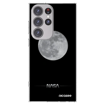 Picasee silikonski prozorni ovitek za Samsung Galaxy S23 Ultra 5G - Moon Minimal