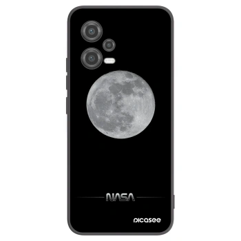 Picasee silikonski črni ovitek za Xiaomi Poco X5 - Moon Minimal