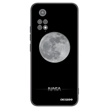 Picasee silikonski črni ovitek za Xiaomi Redmi Note 11S 5G - Moon Minimal
