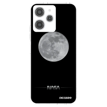 Picasee silikonski prozorni ovitek za Xiaomi Redmi 12 4G - Moon Minimal