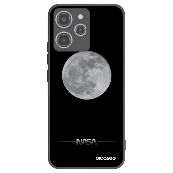Picasee silikonski črni ovitek za Xiaomi Redmi 12 4G - Moon Minimal
