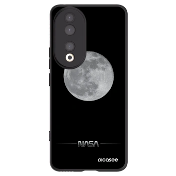 Picasee silikonski črni ovitek za Honor 90 5G - Moon Minimal