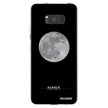 Picasee silikonski prozorni ovitek za Samsung Galaxy S8 G950F - Moon Minimal