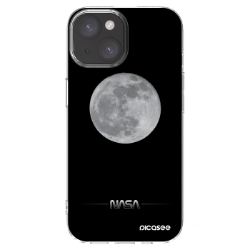 Picasee silikonski prozorni ovitek za Apple iPhone 15 - Moon Minimal
