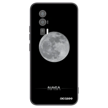 Picasee silikonski črni ovitek za Xiaomi Poco F5 Pro 5G - Moon Minimal