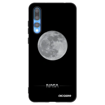 Picasee silikonski črni ovitek za Huawei P20 Pro - Moon Minimal