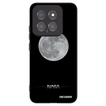 Picasee silikonski črni ovitek za Xiaomi 14 - Moon Minimal