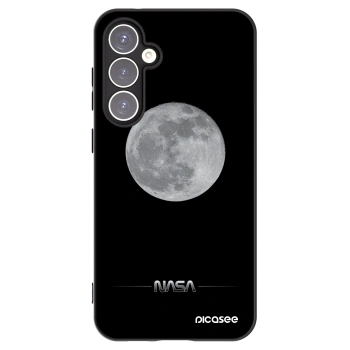 Picasee silikonski črni ovitek za Samsung Galaxy S23 FE S711B - Moon Minimal