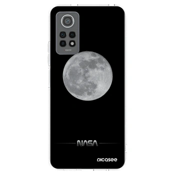 Picasee silikonski prozorni ovitek za Xiaomi Redmi Note 12 Pro 4G - Moon Minimal