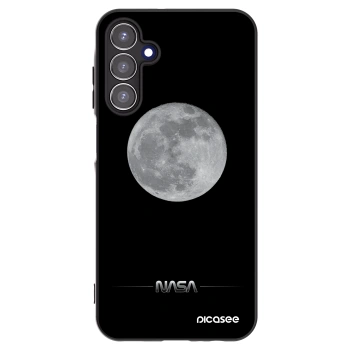 Picasee silikonski črni ovitek za Samsung Galaxy A15 A155F 4G - Moon Minimal