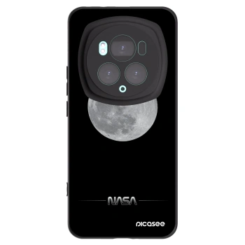 Picasee silikonski črni ovitek za Honor Magic6 Pro - Moon Minimal