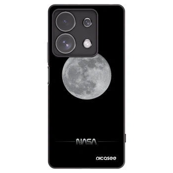 Picasee silikonski črni ovitek za Xiaomi Redmi Note 13 Pro 4G - Moon Minimal