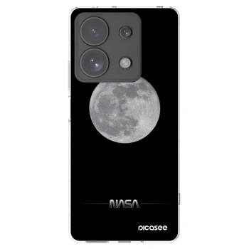 Picasee silikonski prozorni ovitek za Xiaomi Redmi Note 13 Pro 4G - Moon Minimal