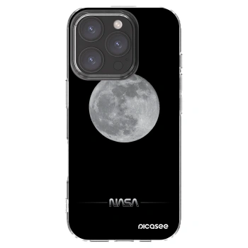 Picasee silikonski prozorni ovitek za Apple iPhone 16 Pro - Moon Minimal
