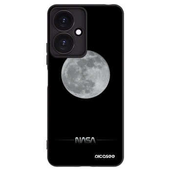 Picasee silikonski črni ovitek za Xiaomi Redmi 13C 5G - Moon Minimal