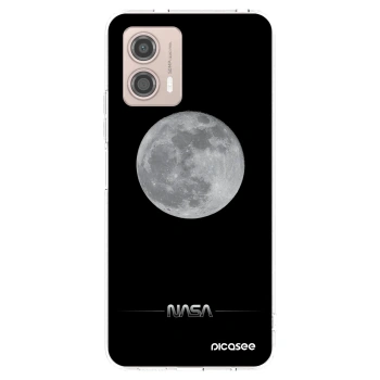 Picasee silikonski prozorni ovitek za Motorola Moto G53 5G - Moon Minimal