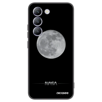 Picasee silikonski črni ovitek za Vivo V40 SE 5G - Moon Minimal