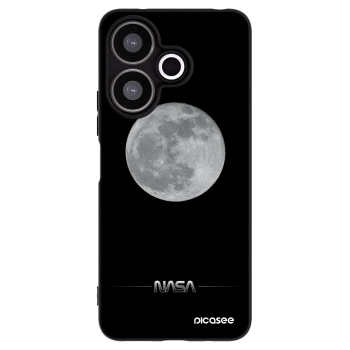 Picasee silikonski črni ovitek za Xiaomi Redmi 13 4G - Moon Minimal