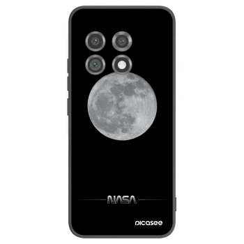 Picasee silikonski črni ovitek za OnePlus 11 5G - Moon Minimal