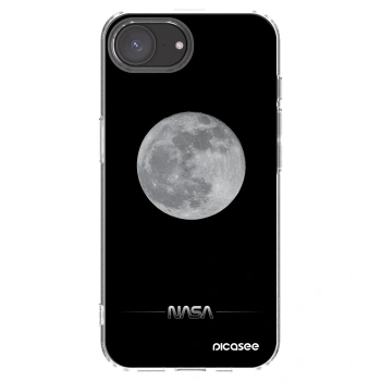 Picasee silikonski prozorni ovitek za Apple iPhone 16e - Moon Minimal