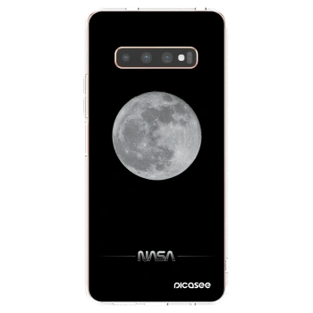 Picasee silikonski prozorni ovitek za Samsung Galaxy S10 Plus G975 - Moon Minimal