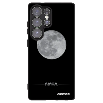Picasee silikonski črni ovitek za Samsung Galaxy S25 Ultra 5G - Moon Minimal