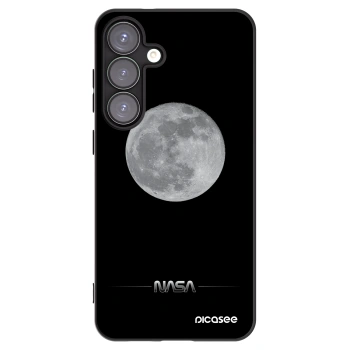 Picasee silikonski črni ovitek za Samsung Galaxy S25+ 5G - Moon Minimal