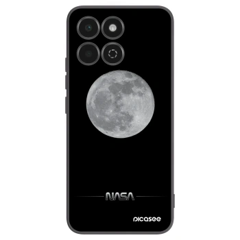 Picasee silikonski črni ovitek za Honor 200 Smart 5G - Moon Minimal