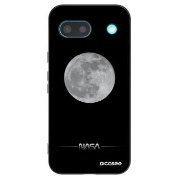 Picasee silikonski črni ovitek za Google Pixel 8a - Moon Minimal