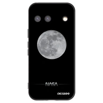 Picasee silikonski črni ovitek za Google Pixel 9 - Moon Minimal