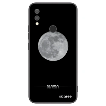 Picasee silikonski črni ovitek za Xiaomi Redmi Note 7 - Moon Minimal