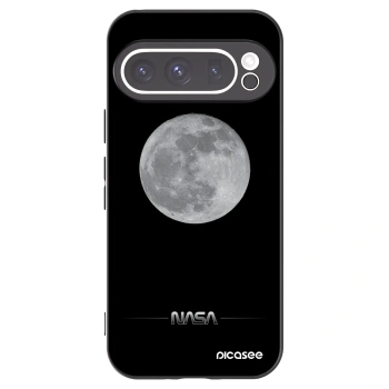 Picasee silikonski črni ovitek za Google Pixel 9 Pro - Moon Minimal