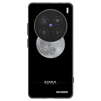 Picasee silikonski črni ovitek za Vivo X200 Pro - Moon Minimal