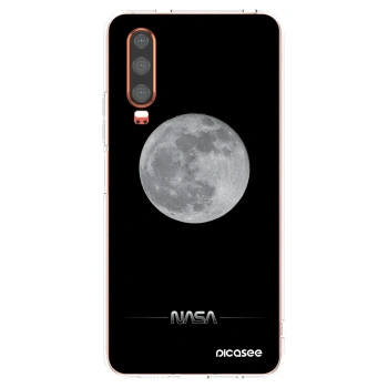 Picasee silikonski prozorni ovitek za Huawei P30 - Moon Minimal