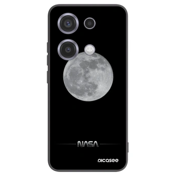 Picasee silikonski črni ovitek za Xiaomi Redmi Note 14S - Moon Minimal