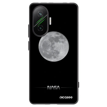 Picasee silikonski črni ovitek za Xiaomi Poco F7 5G - Moon Minimal