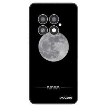 Picasee silikonski črni ovitek za OnePlus 13 5G - Moon Minimal