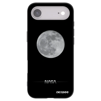 Picasee silikonski črni ovitek za Apple iPhone Air - Moon Minimal