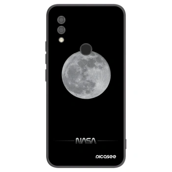 Picasee silikonski črni ovitek za Xiaomi Redmi 7 - Moon Minimal