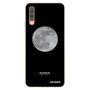 Picasee silikonski prozorni ovitek za Samsung Galaxy A70 A705F - Moon Minimal