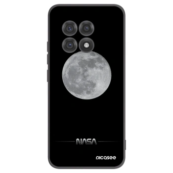 Picasee silikonski črni ovitek za OnePlus 13R 5G - Moon Minimal