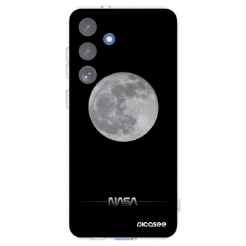 Picasee silikonski prozorni ovitek za Samsung Galaxy S25 FE 5G - Moon Minimal