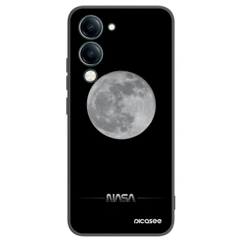 Picasee silikonski črni ovitek za Vivo Y29s 5G - Moon Minimal