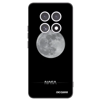 Picasee silikonski črni ovitek za Xiaomi Redmi Note 15 - Moon Minimal