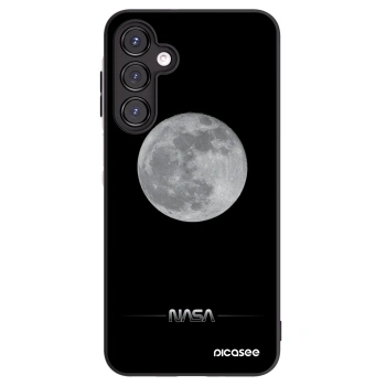 Picasee silikonski črni ovitek za Samsung Galaxy A16 4G - Moon Minimal