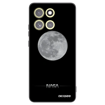 Picasee silikonski črni ovitek za Motorola Moto G86 Power 5G - Moon Minimal