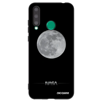 Picasee silikonski črni ovitek za Honor 20 Lite - Moon Minimal
