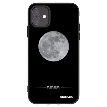 Picasee silikonski črni ovitek za Apple iPhone 11 - Moon Minimal