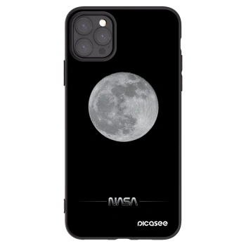 Picasee silikonski črni ovitek za Apple iPhone 11 Pro Max - Moon Minimal